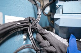 Kabelklemmen für Windturbinen