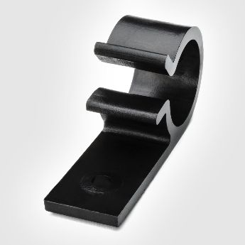 Kabelclips mit Schrauben für schwere Kabelbündel