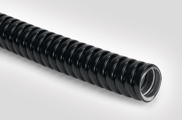 HelaGuard SCSB, umflochtener galvanisierter Schutzschlauch aus Metall
