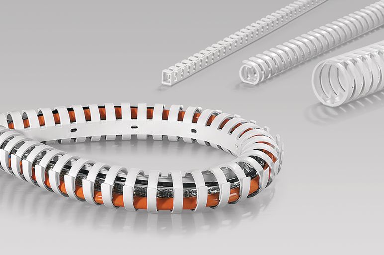 Flexible Kabelführung  mit unserem HelaDuct Flex.