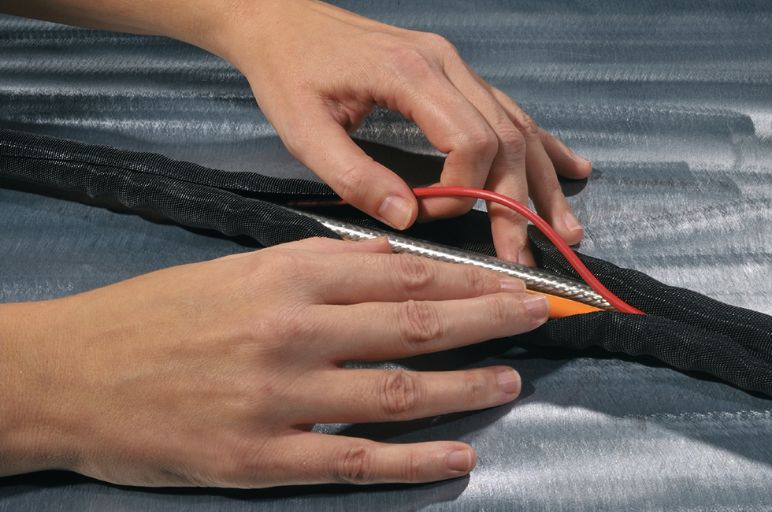 Kabelschutzschlauch Helagaine Twist-In