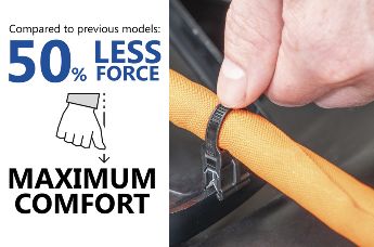 Ergonomische Lösung für die Kabelverwaltung an Kanten