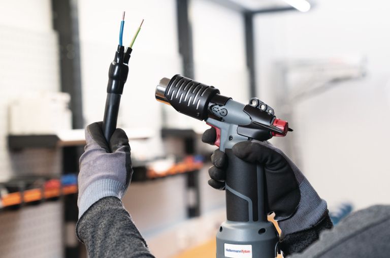 Industrieanwendungen für Schrumpfformteile