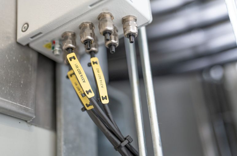 UV-stabilisierte Kabelanhänger