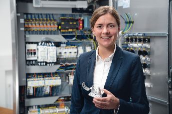 IWS Wellrohrhalter für den Schaltschrank