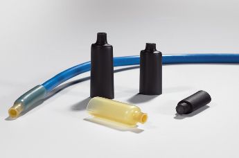 PEC Endkappen durchsichtig und schwarz