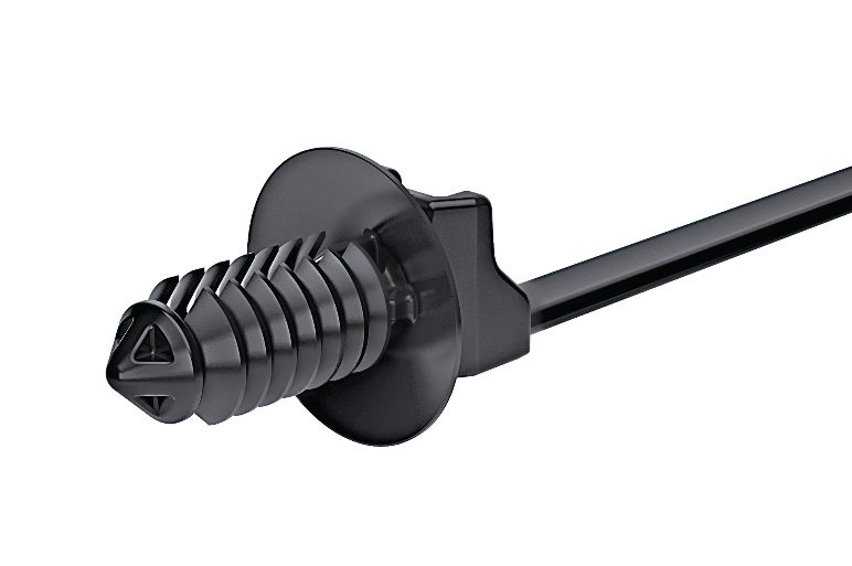Kabelhalter mit Lamellenfuß