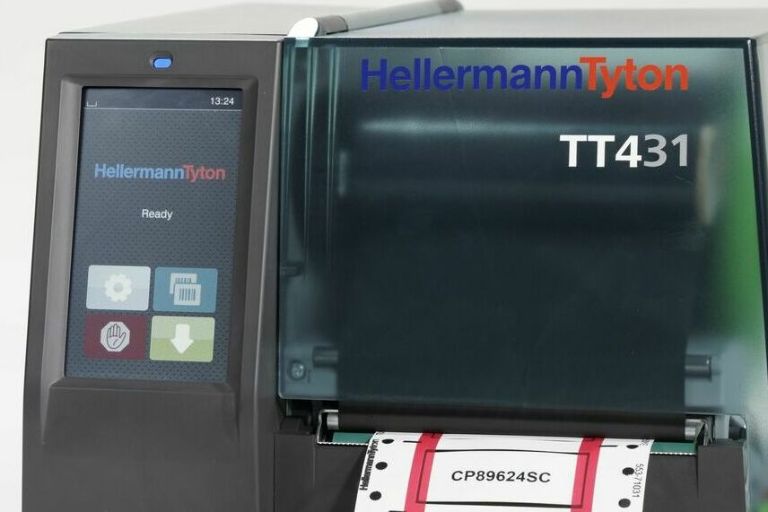 Thermotransferdrucker TT431 mit Touchdisplay