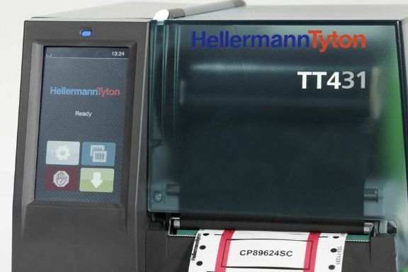 Thermotransferdrucker TT431 mit Touchdisplay