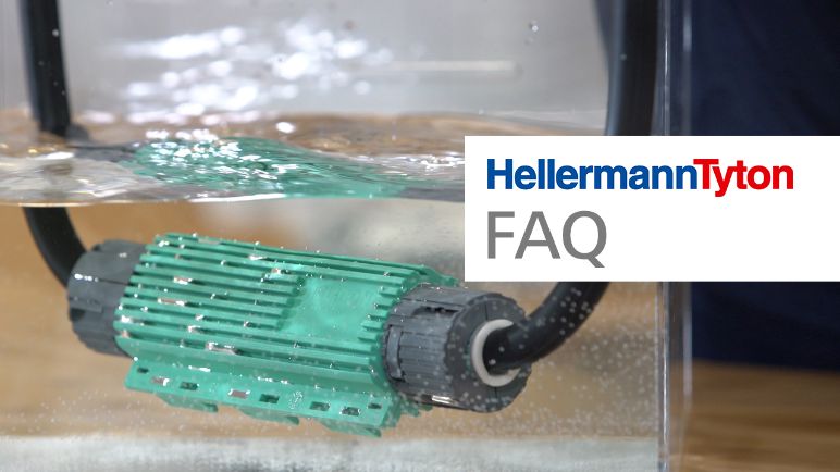 Sind Gelmuffen auch unter Wasser einsetzbar? FAQ