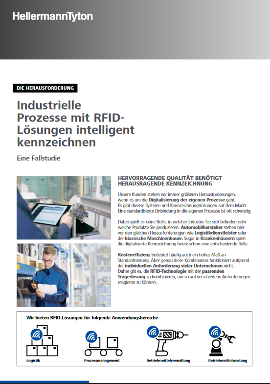 Industrielle Prozesse mit RFID-Lösungen intelligent kennzeichnen