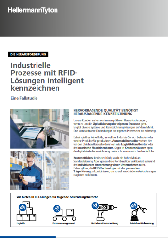 Industrielle Prozesse mit RFID-Lösungen intelligent kennzeichnen