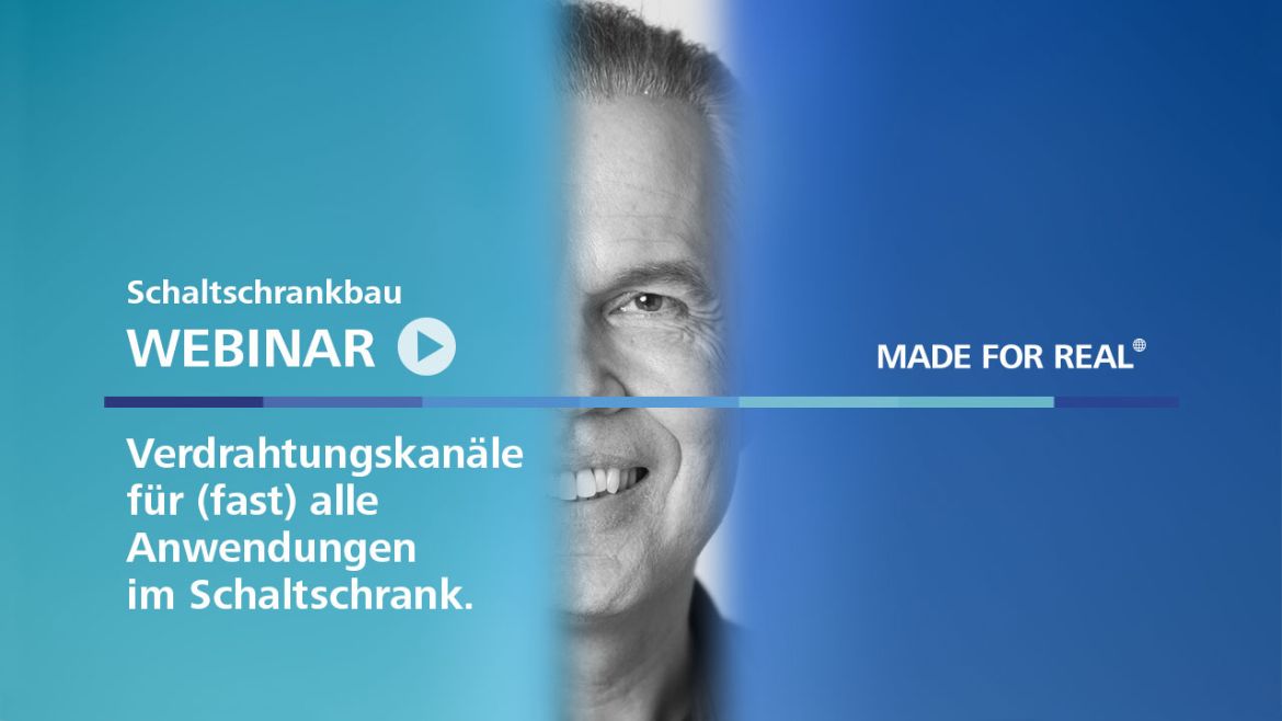 Webinar Verdrahtungskanäle im Schaltschrank