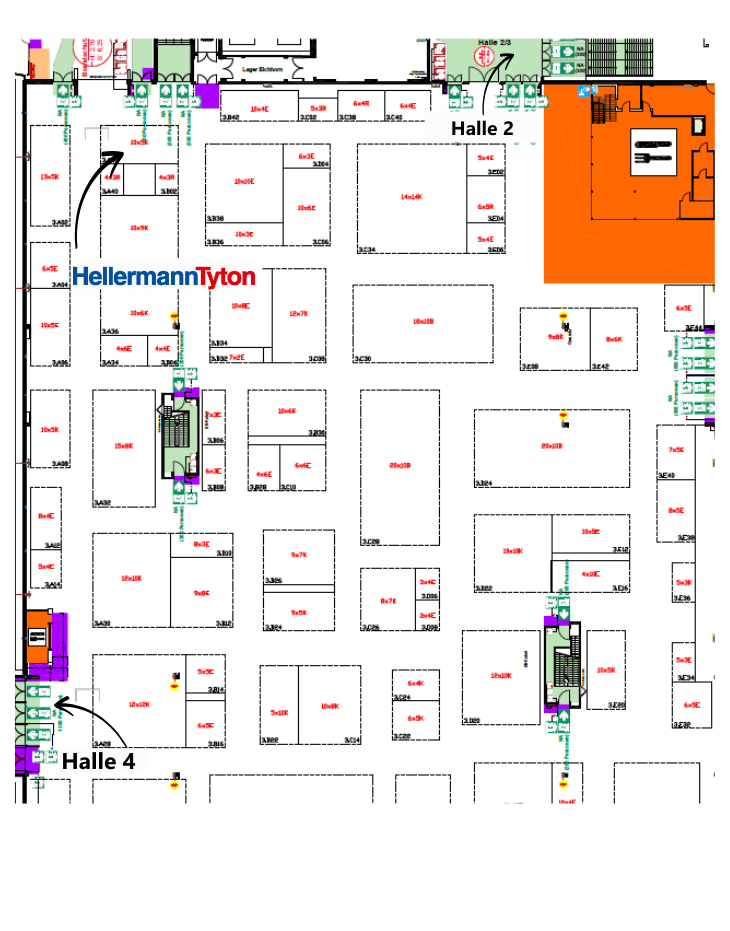 Hallenplan